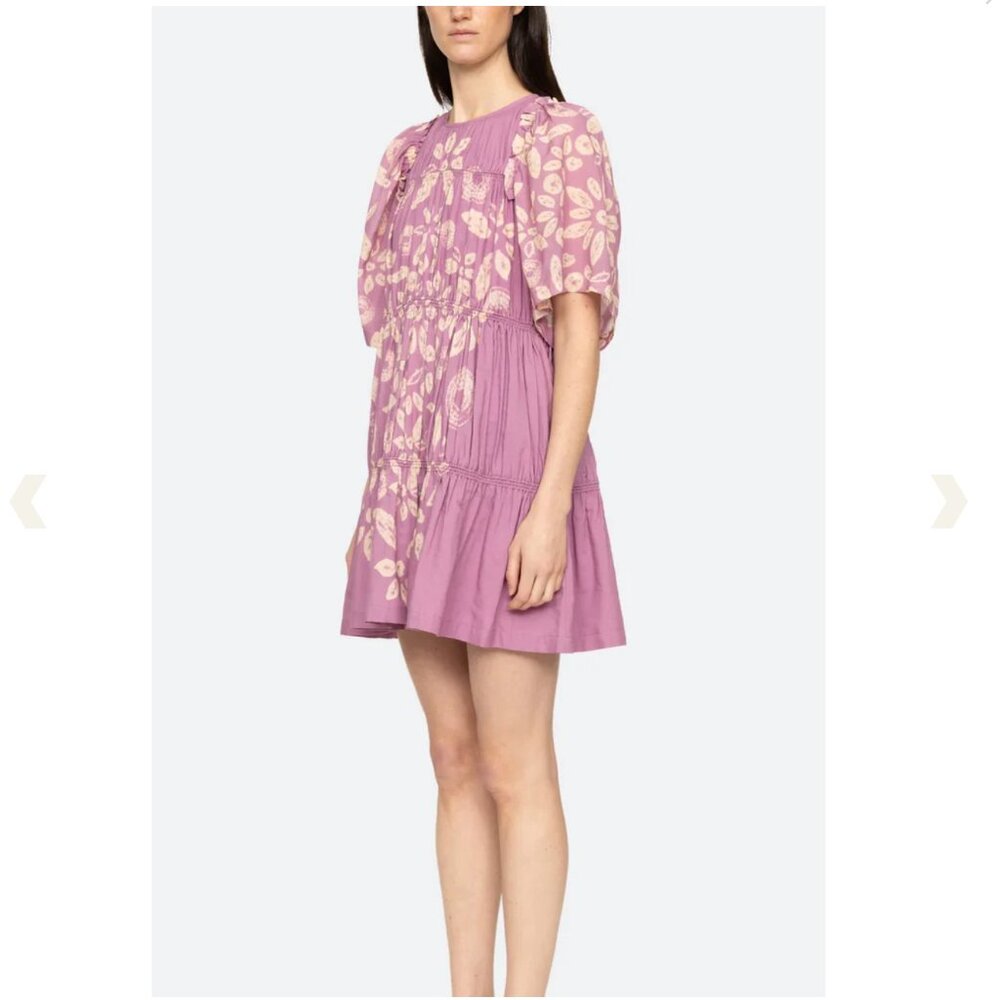 Sea New York Lilac Thea Mini Dress Size Small - Picture 10 of 12